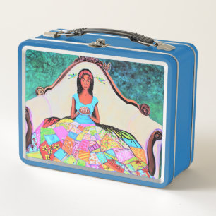 Colorful Metal Lunchbox Tin