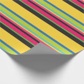 Colorful Mexican Fiesta Cadeaupapier (Hoek)