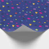 Colorful Mexican Fiesta Confetti Cadeaupapier (Hoek)