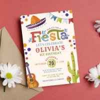 Colorful Mexican Fiesta First Birthday