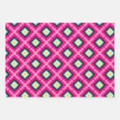 Colorful Mexican Fiesta Pattern Inpakpapier Vel (Voorkant 3)