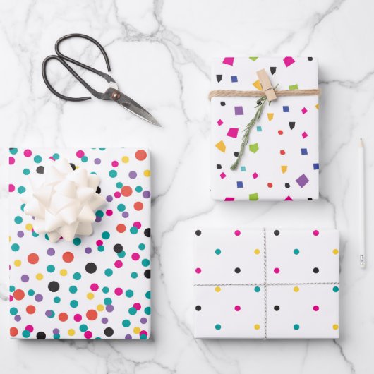 Colorful Mexican Fiesta Pattern Inpakpapier Vel (Voorkant)