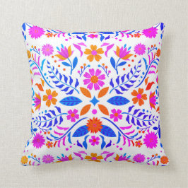 Colorful Mexican Floral Kussen