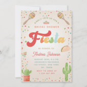 Colorful Mexican Retro Groovy Vrijgezellenfeest Fi Kaart (Voorkant)