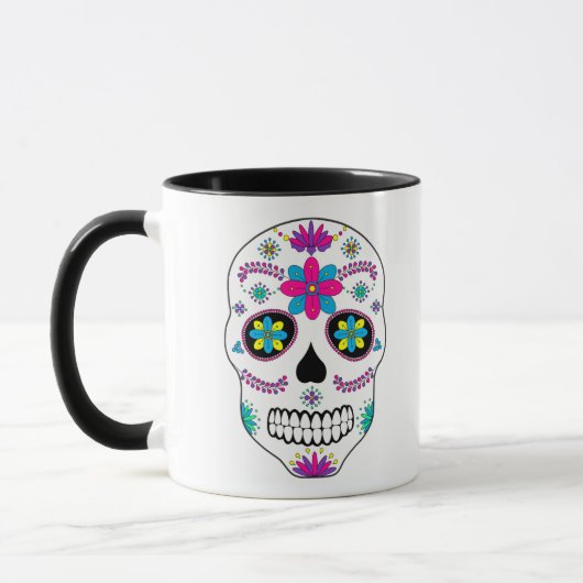 Colorful Mexican Sugar Skull Mok (Links)