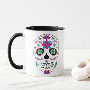 Colorful Mexican Sugar Skull Mok
