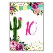 Colorful Mexican Taco bout Love Vrijgezellenfeest Kaart (Achterkant)