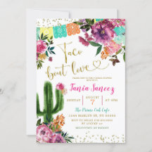 Colorful Mexican Taco bout Love Vrijgezellenfeest