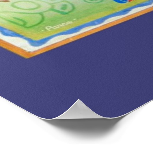 Colorful Mexican Travel Poster (Hoek)