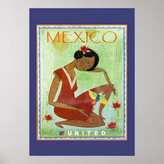 Colorful Mexican Travel Poster (Voorkant)