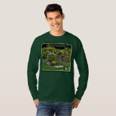 Colorful Mid Summer Gardens T-shirt (Voorkant volledig)