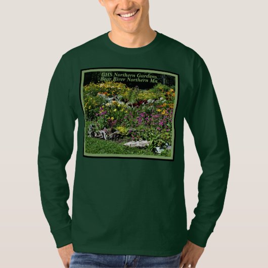 Colorful Mid Summer Gardens T-shirt (Voorkant)