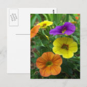 Colorful Million Bells Floral Briefkaart (Voorkant / Achterkant)
