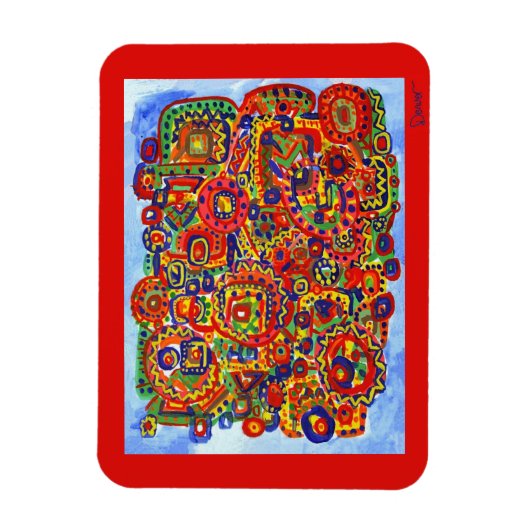 Colorful Mind Magneet (Verticaal)