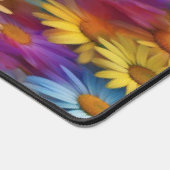 Colorful Mini Daisies - Desk Mat (Hoek)