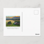 Colorful Missouri Ozark Mountain Birthday Briefkaart (Achterkant)