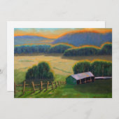 Colorful Missouri Ozark Mountain Birthday Kaart (Voorkant / Achterkant)