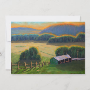 Colorful Missouri Ozark Mountain Birthday Kaart