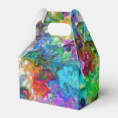 Colorful mix abstract ontwerp bedankdoosjes (Achterkant)