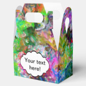 Colorful mix abstract ontwerp bedankdoosjes (Geopend)
