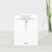 Colorful Mixed Media Pop Art Dog Wenskaart Bedankkaart (Achterkant)