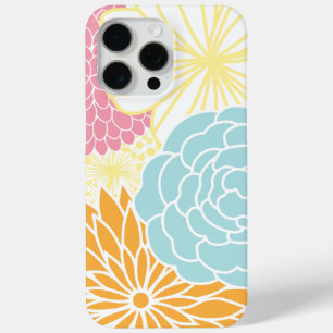 Colorful Mod Florals iPhone 15 Pro Max Hoesje