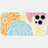 Colorful Mod Florals Case-Mate iPhone Case (Achterkant (horizontaal))