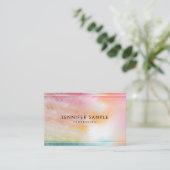 Colorful Modern Abstract Art Professional Trendy Visitekaartje (Staand voorkant)