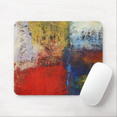 Colorful Modern Abstract Kunstwerk Muismat (Met muis)