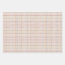 Colorful Modern Christmas Inpakpapier Vel