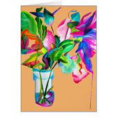 Colorful modern florale bloemen waterverf (Voorkant)
