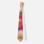 Colorful Modern Geometric Diamond Pattern #12 Stropdas (Voorkant)