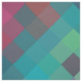 Colorful Modern Geometric Diamond Pattern #2 Stof (Swatch)