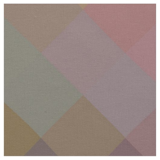 Colorful Modern Geometric Diamond Pattern #3 Stof (Close Up)