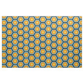 Colorful Modern Geometric Honeycomb Pattern Stof (Fat Quarter)