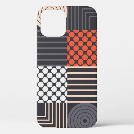 Colorful modern geometrisch naadloos patroon Case-Mate iPhone case (Achterkant)