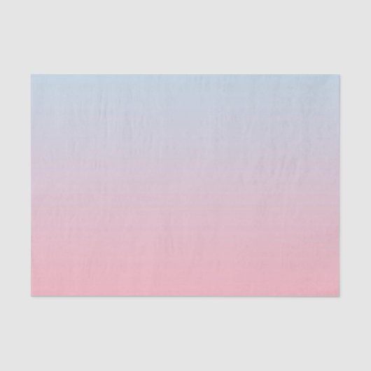 Colorful Modern Gradient Ombre Pastel Tissuepapier (Voorkant)