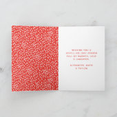 Colorful Modern Joy Photo Feestdagen Kaart (Binnen)