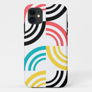 Colorful, modern, leuk, vrolijk geometrisch grafis Case-Mate iPhone case