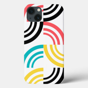 Colorful, modern, leuk, vrolijk geometrisch grafis Case-Mate iPhone case