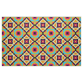 Colorful Modern Moroccan mosaic Geometric Pattern Stof (Fat Quarter)