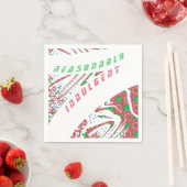 Colorful Modern  Napkin Servetten (Insitu)