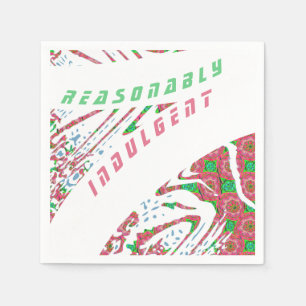 Colorful Modern  Napkin Servetten