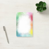 Colorful Modern Professional Elegant Sjabloon Post-it® Notes (Kantoor)
