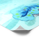 Colorful Modern Protect Marine Life Quote Poster (Hoek)