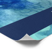 Colorful Modern Protect Marine Life Quote Poster (Hoek)