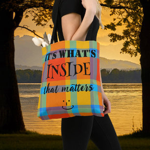 Colorful Modern Pset Pattern Bag Tote Bag