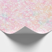 Colorful Modern Strings - Pearl Pastel Cadeaupapier (Hoek)