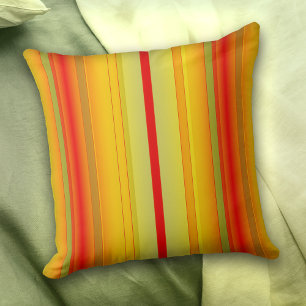 Colorful Modern Striped Pattern Pillow Kussen