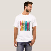 Colorful Modern Summer Design T-shirt (Voorkant volledig)